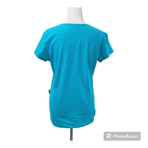 Karani Art Short Sleeve Top Mexican Design Stretch Size XL (Fits better size L) - Picture 2 of 9